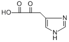 咪唑-4-丙酮酸 结构式