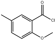 Benzoyl chloride, 2-methoxy-5-methyl- (9CI) 结构式