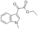ethyl 2-(1-methylindol-3-yl)-2-oxo-acetate 结构式