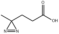 3-甲基-3H-双吖丙啶-3-丙酸 结构式