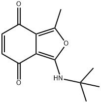 4,7-Isobenzofurandione,  1-[(1,1-dimethylethyl)amino]-3-methyl- 结构式