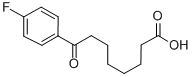 8-(4-FLUOROPHENYL)-8-OXOOCTANOIC ACID 结构式