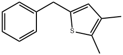 2,3-DIMETHYL-5-BENZYL THIOPHENE 结构式