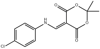 5-(((4-Chlorophenyl)amino)methylene)-2,2-dimethyl-1,3-dioxane-4,6-dione
