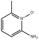 2-氨基-6-甲基吡啶氮氧化物 结构式