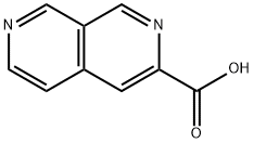 2,7-萘啶-3-羧酸 结构式