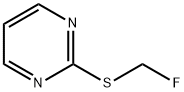 Pyrimidine, 2-[(fluoromethyl)thio]- (9CI) 结构式