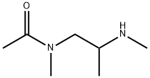 Acetamide, N-methyl-N-[2-(methylamino)propyl]- (9CI) 结构式