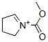 2H-Pyrrolium, 3,4-dihydro-1-(methoxycarbonyl)- (9CI) 结构式