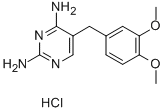 二甲氧苄啶盐酸盐 结构式