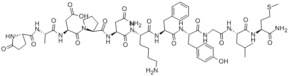 Physalaemin 结构式