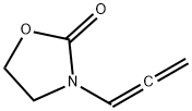 2-Oxazolidinone,3-(1,2-propadienyl)-(9CI) 结构式
