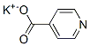 Isonicotinicacidpotassiumsalt 结构式