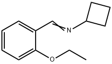 Cyclobutanamine, N-[(2-ethoxyphenyl)methylene]- (9CI) 结构式