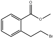 2-(2-溴乙基)苯甲酸甲酯 结构式