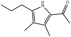 Ethanone, 1-(3,4-dimethyl-5-propyl-1H-pyrrol-2-yl)- (9CI) 结构式