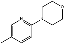4-(5-甲基吡啶-2-基)吗啉 结构式
