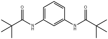 Propanamide, N,N'-1,3-phenylenebis[2,2-dimethyl- 结构式