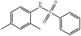 N-(2,4-二甲基苯基)苯磺酰胺 结构式