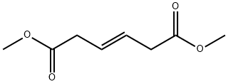 反-3-己烯二酸二甲酯 结构式