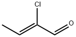 (Z)-2-chlorobut-2-enal 结构式