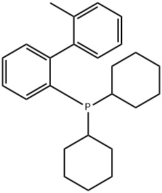 2-二环己基磷-2'-甲基联苯 结构式