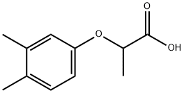 2-(3,4-二甲基-苯氧基)-丙酸 结构式