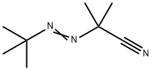 2-[(1,1-dimethylethyl)azo]-2-methylpropiononitrile 结构式