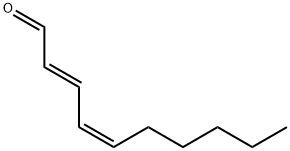 decadienal,(E,Z)-2,4-decadienal 结构式