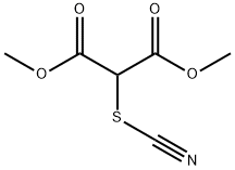 Propanedioic acid, 2-thiocyanato-, 1,3-diMethyl ester 结构式