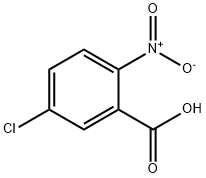 5-氯-2-硝基苯甲酸 结构式