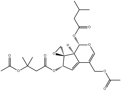 醋戊曲酯 结构式