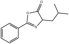 4-异丁基-2-苯基-5(4H)-酮 结构式