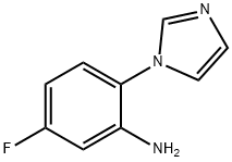 5-氟-2-咪唑苯胺 结构式