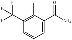 2-甲基-3-(三氟甲基)苯甲酰胺 结构式
