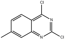2,4-二氯-7-甲基喹唑啉 结构式