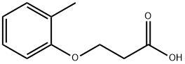 3-(2-甲基苯氧基)丙酸 结构式