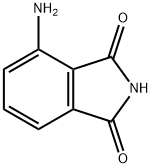 3-氨基邻苯二甲酰亚胺 结构式