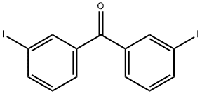 3,3'-二碘二苯甲酮 结构式