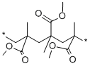 聚甲基丙烯酸甲酯(全同立构体) 结构式