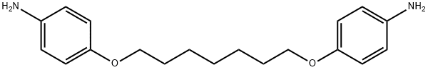 1,7-bis(p-aminophenoxy)heptane 结构式