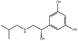 1,3-Benzenediol, 5-[(1S)-1-hydroxy-2-[(2-methylpropyl)amino]ethyl]- (9CI) 结构式