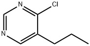 4-氯-5-丙基嘧啶 结构式