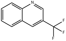 3-(三氟甲基)喹啉 结构式