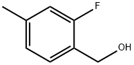 2-氟-4-甲基苄醇 结构式