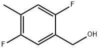 (2,5-二氟-4-甲基苯基)甲醇 结构式
