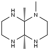 Pyrazino[2,3-b]pyrazine, decahydro-1,4a,8a-trimethyl-, (4aR,8aS)-rel- (9CI) 结构式