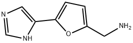 2-Furanmethanamine,  5-(1H-imidazol-4-yl)-  (9CI) 结构式