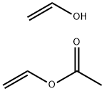 醋酸乙烯酯与乙烯醇的聚合物 结构式