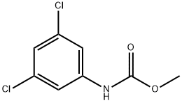 3,5-二氯苯基胺基甲酸甲酯 结构式